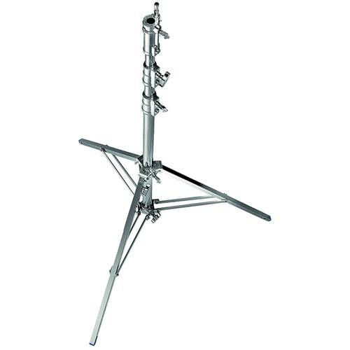Avenger Combo Steel Stand 35 with Leveling Leg Chrome-plated, 11.5 Feet A1035CS