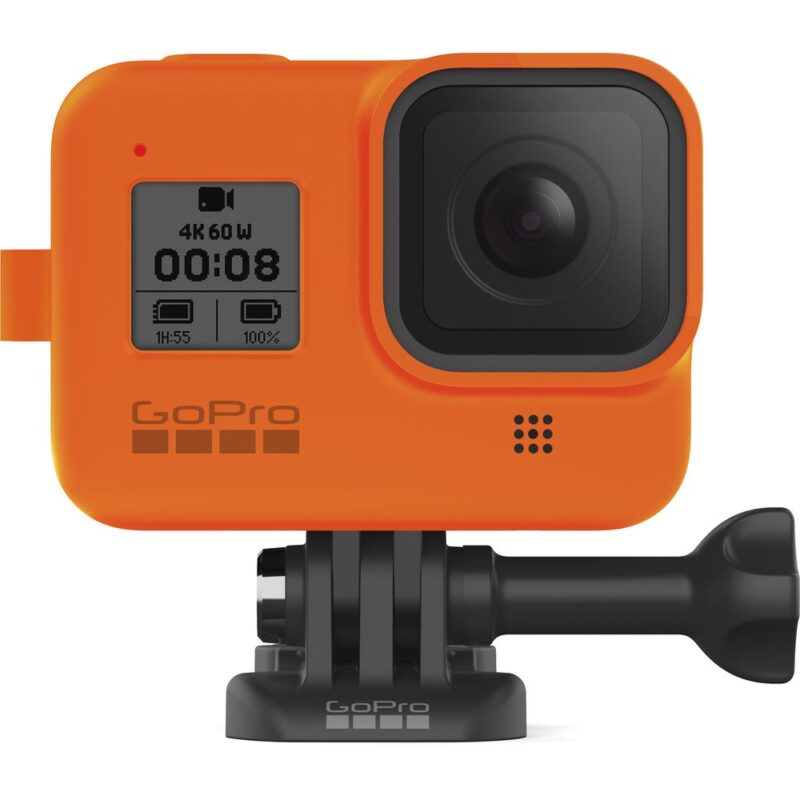 GoPro Sleeve + Lanyard HERO8 Black (Orange), AJSST-004