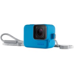 GoPro Sleeve + Lanyard (Blue), ACCST-003