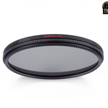 Manfrotto Essential Circular Polarizing Filter with 77mm Diameter MFESSCPL-77