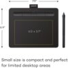 Wacom New Intuos Small Pen Tablet (Black), CTL-4100/K0-CX