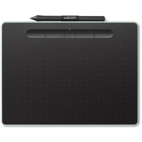 Wacom Intuos Bluetooth Creative Pen Tablet Small, Pistachio CTL-4100WL - 4 Wacom Intuos CTL-4100WL/K0-CX Bluetooth Creative Pen Tablet (Small, Black)