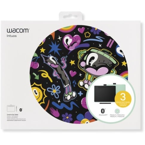 Wacom CTL-6100WL/K0-CX New Intuos Medium Bluetooth Pen Tablet (Black) - 5 Wacom CTL-6100WL/K0-CX New Intuos Medium Bluetooth Pen Tablet (Black)