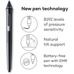 Wacom Cintiq Pro 24 Creative Pen & Touch Display Black (TOUCH) DTH-2420/K0-CX