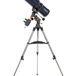 Celestron Astromaster 130EQ Telescope W/ Phone Adapter & T-Adapter/Barlow Lens, 32044