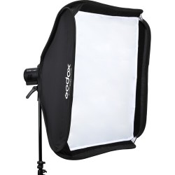 Godox S2 Bowens Mount Bracket with Softbox & Carrying Bag Kit 31.5 x 31.5 Inches SGUV8080
