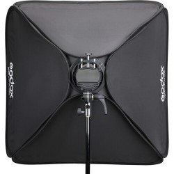 Godox S2 Bowens Mount Bracket with Softbox & Carrying Bag Kit 31.5 x 31.5 Inches SGUV8080