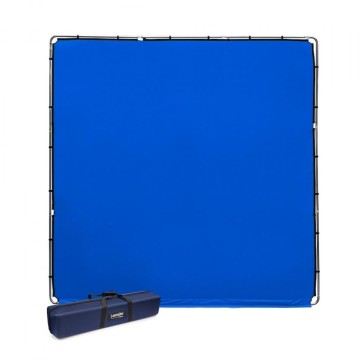 Lastotile Studio Link Chroma Key Blue Screen Kit 3 x 3m, LL LR83352