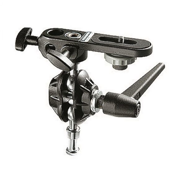 Manfrotto Double Ball Joint Head with Camera Platform, 155