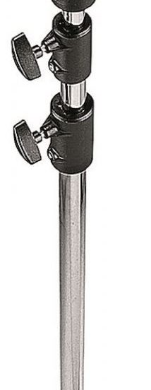 Manfrotto High Steel Stand Extension Chrome  53-123.6 Inches, 146CS