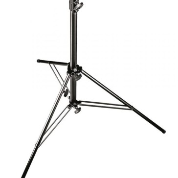 Manfrotto Black Air Cushioned Levelling Leg LE Stand, 126BMUAC