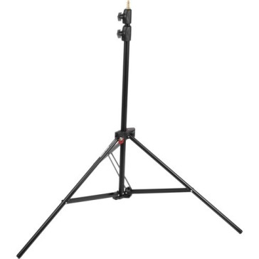 Manfrotto Alu Air-Cushioned Compact Stand Quick Stack 3-Pack Black 7.7 Feet, 1052BAC-3