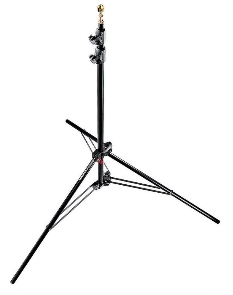 Manfrotto Alu Air-Cushioned Compact Stand Black 7.7 Feet, 1052BAC