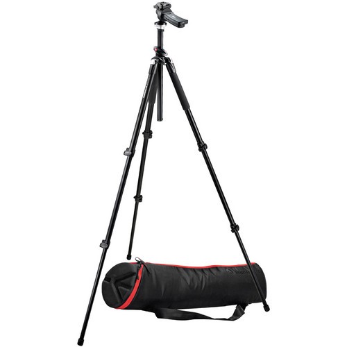 Manfrotto Tripod with 322RC2 Grip Action Ball Head and Bag Kit 055XPROB,322K