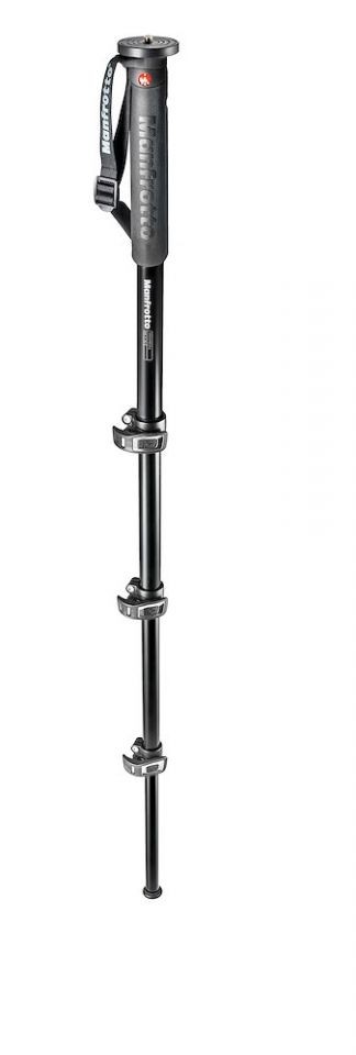 Manfrotto XPRO Over 4Section Photo Monopod with Quick Power Lock, MMXPROA4