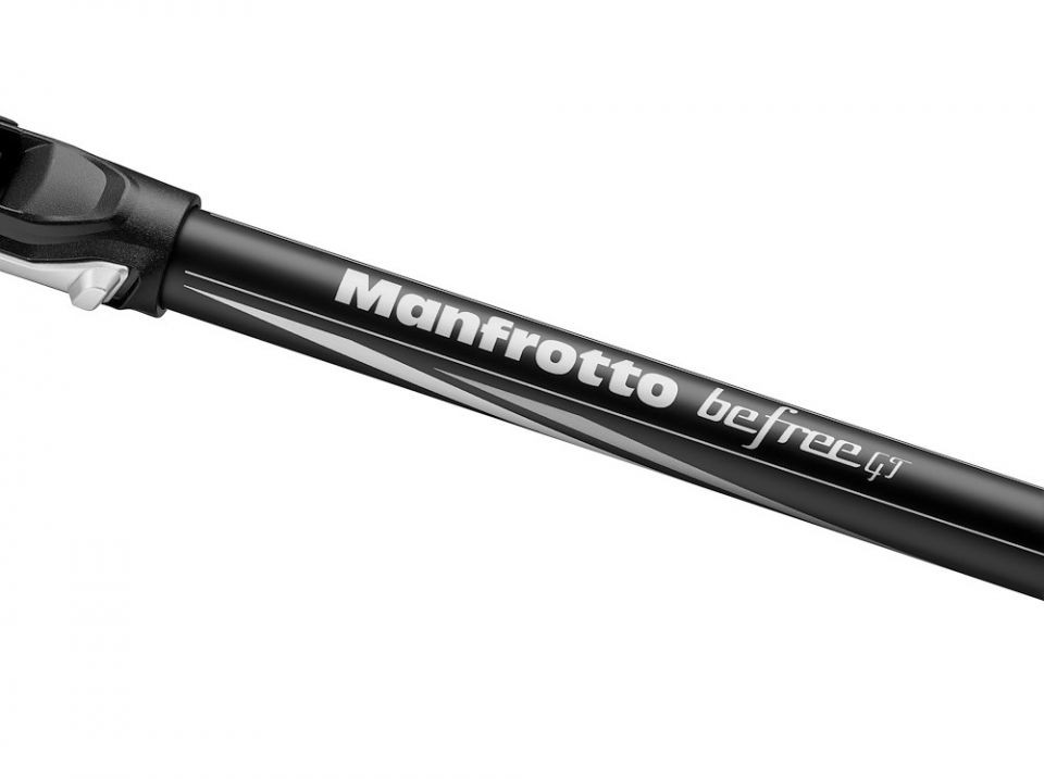 Manfrotto Befree GT Aluminum Tripod Twist Lock Ball Head, MKBFRTA4GT-BH