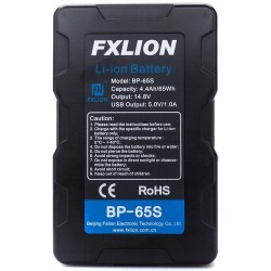 Fxlion Cool Black Series 65Wh 14.8V Battery V-Mount BP 65S