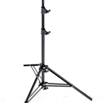Avenger Baby Alu Stand 40 with Leveling Leg Black, 13 Feet A0040B