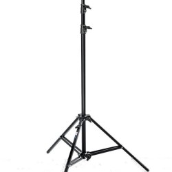 Avenger Baby Alu Stand 45 with Leveling Leg Black, 14.7 Feet A0045B