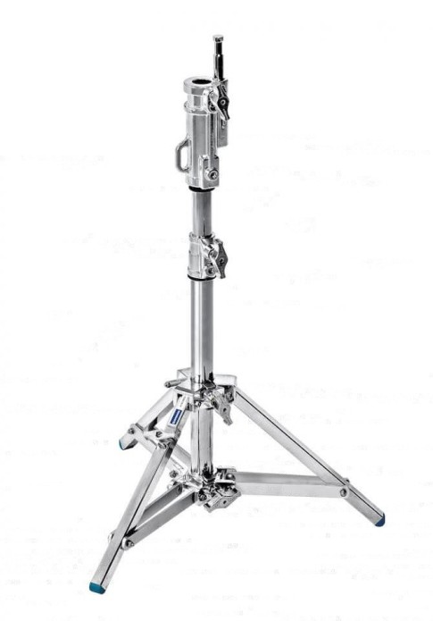 Avenger Combo Steel Stand 10 with Leveling Leg Chrome Plated, 3.3 Feet A1010CS
