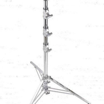 Avenger Combo Steel Stand 45 with Leveling Leg Chrome Plated, 14.7 Feet A1045CS
