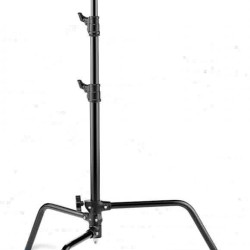 Avenger C Stand 18 with Sliding Leg in Black Finish Version A2018LCB