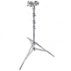 Avenger Overhead Steel Stand 56 with Leveling Leg Chrome Plated, 18.3 Feet A3056CS
