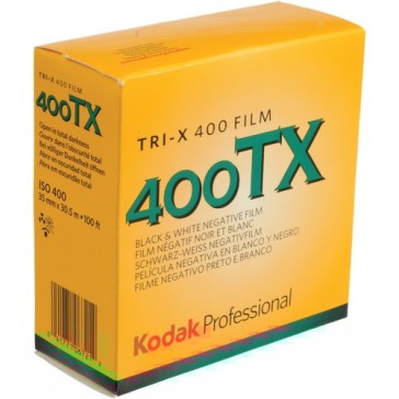 Kodak Professional Tri-X 400 Black and White Negative Film 35mm Roll Film100 Roll, 1067214