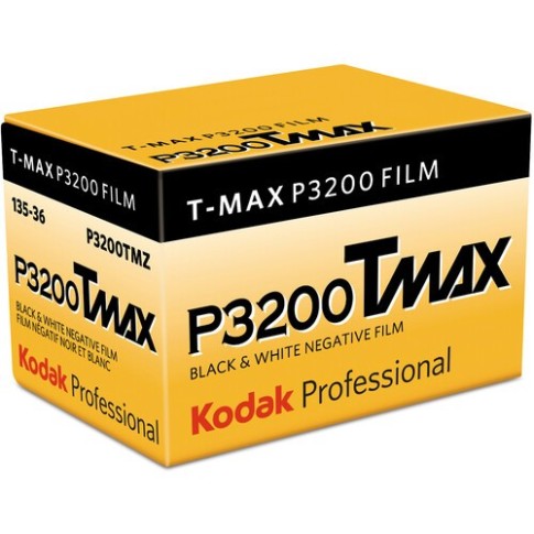 Kodak Professional T-Max P3200 Black and White Negative Film 35mm Roll Film 36 Exposures, 1516798