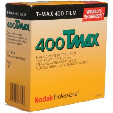 Kodak Professional T-Max 400 Black and White Negative Film 35mm Roll Film 100 Roll, 1587716
