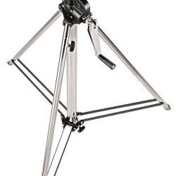 Manfrotto 2 Section Wind Up Stand with Leveling Leg Chrome-plated 8 Feet, 083NW
