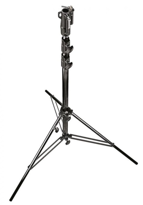 Manfrotto Heavy Duty Air Cushioned Steel Cine Stand Black 11 Feet 3.3m, 126BSUAC