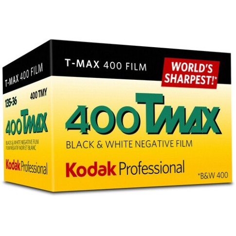 Kodak Professional T-Max 400 Black And White Negative Film 35mm Roll Film 36 Exposures, 8947947