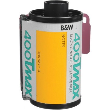 Kodak Professional T-Max 400 Black And White Negative Film 35mm Roll Film 24 Exposures, 8521114