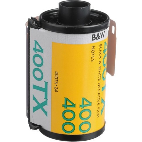 Kodak Professional Tri-X 400 Black And White Negative Film 35mm Roll Film 24 Exposures, 1590652