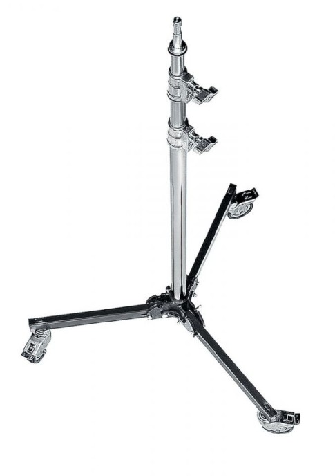 Avenger Roller Stand 17 with Folding Base ChromePlated 8 Feet A5017