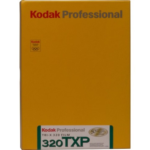 Kodak Professional Tri-X 320 Black and White Negative Film 5 x 7inches 50 Sheets, 1300078