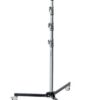 Avenger Roller Stand 34 with Folding Base Chrome-Plated Black 11 Feet A5034