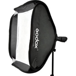 Godox Square Softbox 80cm X 80cm with S-Type Bowens Mount Flash Bracket Kit SFUV8080