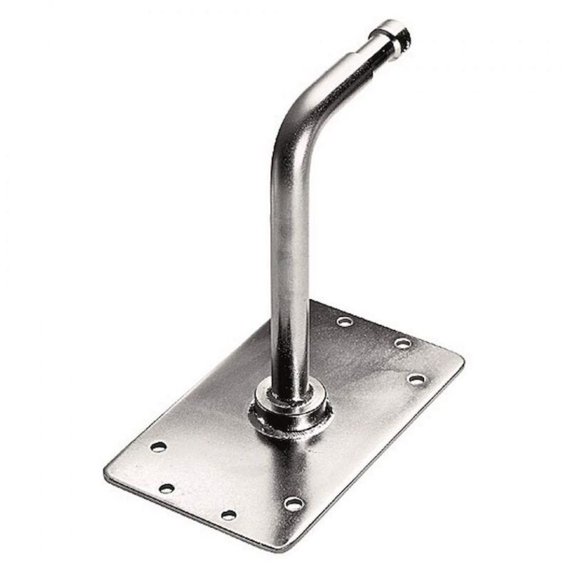 Avenger Right Angle Baby Chrome Plate, F809