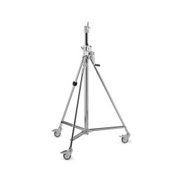 Avenger Wind Up Stand 26 with Braked Wheels Chrome Plated 8.5 Feet, B6026CS