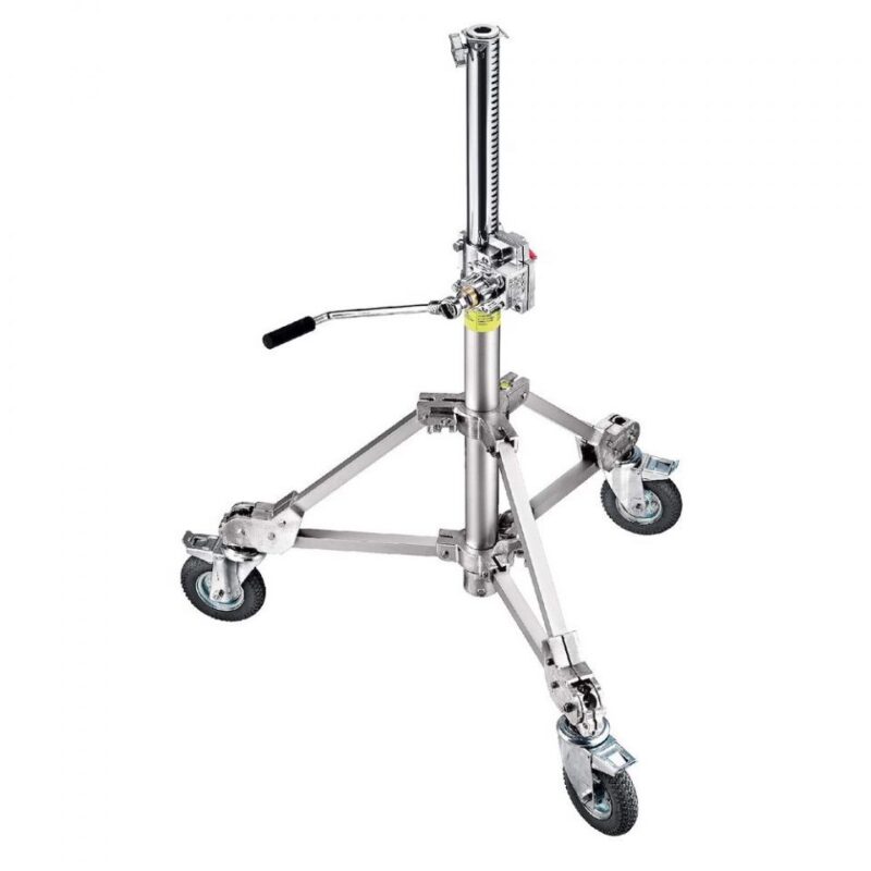Avenger Strato Safe 18 Stand with Braked Wheels Chrome Plated 5.7 Feet, B7018