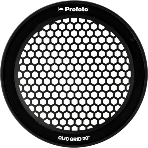 Profoto Clic Grid 20° Reduces light spread and controls straylight, 101219