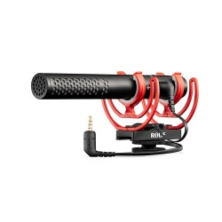 Rode VideoMic NTG Hybrid Analog and USB Camera Mount Shotgun Microphone, VMNTG
