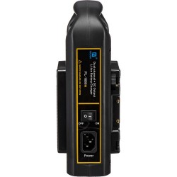 Fxlion Dual Channel Gold Mount Li-Ion Battery Charger with DC Output for HD Video Camera, PL1680A