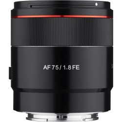 Samyang AF 75mm F 1.8 FE Lens for Sony E, SYIO75AF-E