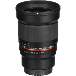 Samyang 16mm F 2.0 ED AS UMC CS Lens for Canon EF M Mount, SY16M-M