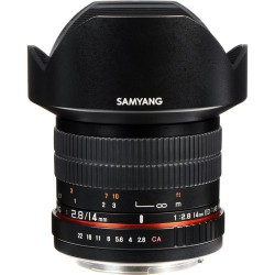 Samyang 14mm F 2.8 ED AS IF UMC Lens for Canon EF, SY14M-C