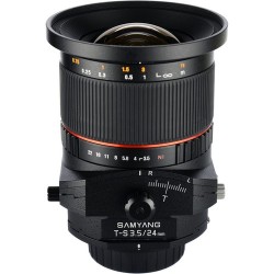 Samyang 24mm F 3.5 ED AS UMC Tilt Shift Lens for Nikon, SYTS24-N
