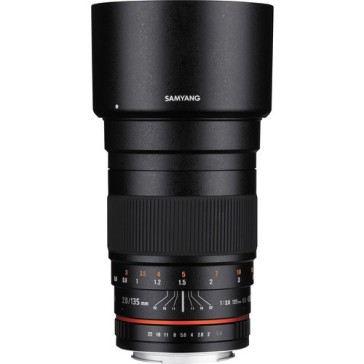 Samyang 135mm F 2.0 ED UMC Lens for Canon EF Mount, SY135M-C